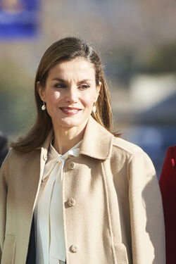 Queen Letitia attends AGROEXPO in Don Benito