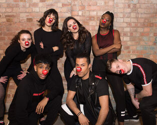 Kelly Brook and Freddie Flintoff Step Up Get Down for Red Nose Day