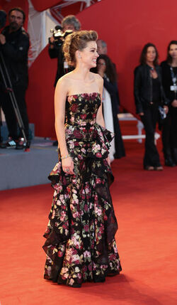 Actress Amber Heard at the 72nd Venice Film Festival