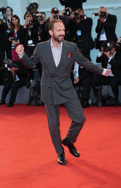 Actor Ralph Fiennes at the 72nd Venice Film Festival