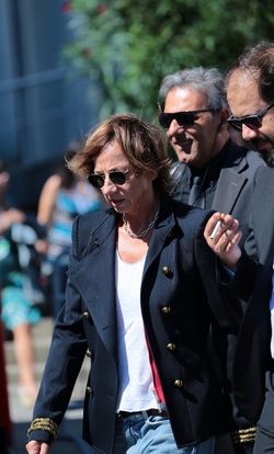 Italian singer Gianna Nannini at the 72nd Venice Film Festival