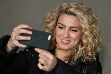 Singer Tori Kelly leaving BBC Radio One studios after promoting her new Unbreakable Smile album and new tour London Singer Tori Kelly leaving BBC Radio One studios after promoting her new Unbreakable Smile album and new tour London