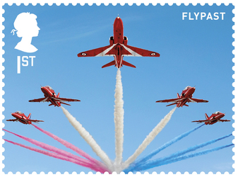 Royal Mail celebrate the centenary of the creation of the Royal Air Force.