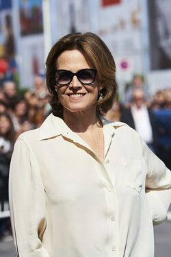 Sigourney Weaver arrives at the 64th San Sebastian Film Festival day 5