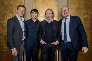 Global stars attend Universal Music Inside event at Mercedes Benz Arena Berlin including Bill Murray Jared Leto Shania Twain and more..