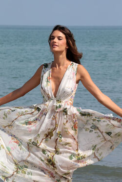 Model Alessandra Ambrosio at the 72nd Venice Film Festival