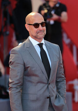 Actor Stanley Tucci at the 72nd Venice Film Festival