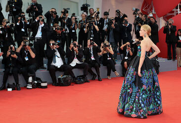 Actress Elizabeth Banks at the 72nd Venice Film Festival