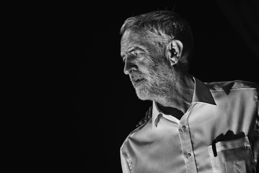 Jeremy Corbyn campaigning in Scotland at the Old Fruitmarket in Glasgow