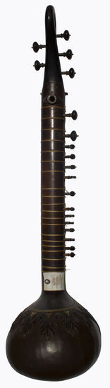 George Harrison Sitar from 1965 the Year the Beatles Recorded Norwegian Wood to be Auctioned