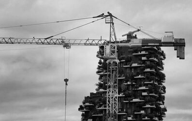 Architecture Porta Nuova gate Milan Italy