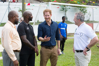 Youth in Action Welcome for Prince Harry