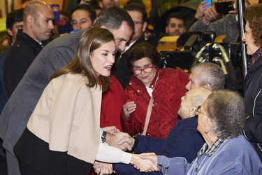 Queen Letitia attends AGROEXPO in Don Benito