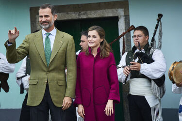 Spanish Royals Visit Los Oscos Region