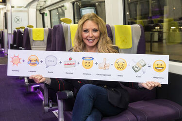 TV Personality Carol Vorderman brings us the formula for happiness to get us through the January Blues