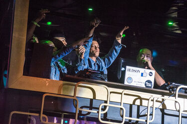 Bruno Mars Hosts Unforgettable Night at The Bank Nightclub Bruno Mars Hosts Unforgettable Night at The Bank Nightclub