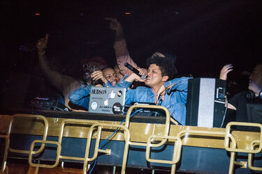 Bruno Mars Hosts Unforgettable Night at The Bank Nightclub Bruno Mars Hosts Unforgettable Night at The Bank Nightclub