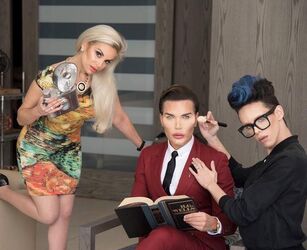 Rodrigo Alves aka Ken Doll wins award at the Aesthetic Academy awards show