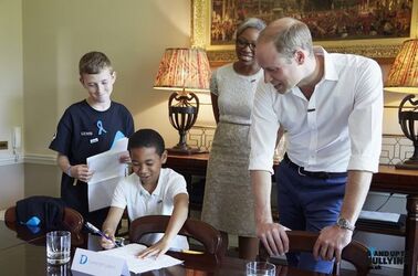 The Duke of Cambridge supports Diana Award National StandUpToBullying Day The Duke of Cambridge supports Diana Award National StandUpToBullying Day