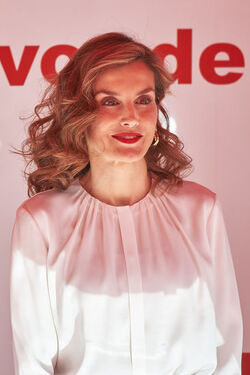 Queen Letizia of Spain Attends the Red Cross World Day