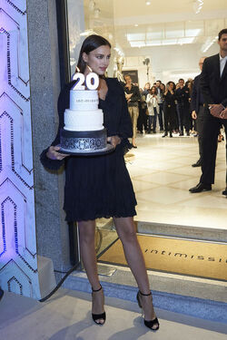 20 years Intimissimi with Irina Shayk