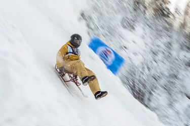 Red Bull Extreme Sledding in Yekaterinburg