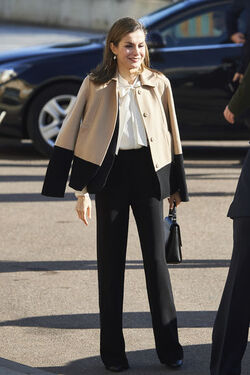 Queen Letitia attends AGROEXPO in Don Benito