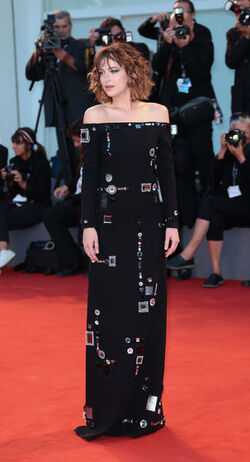 Actress Dakota Johnson at the 72nd Venice Film Festival