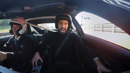 Christmas Carol oke with Ryland...X Factor star tries to sing at 100mph 