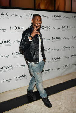 Usher Celebrates Album Release Party with Ludacris Lil Jon Lea Michele Wilmer Valderrama and More at 1 OAK Las Vegas Usher Celebrates Album Release Party with Ludacris Lil Jon Lea Michele Wilmer Valderrama and More at 1 OAK Las Vegas