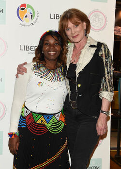 Late night shopping at Liberty London for mothers2mothers London