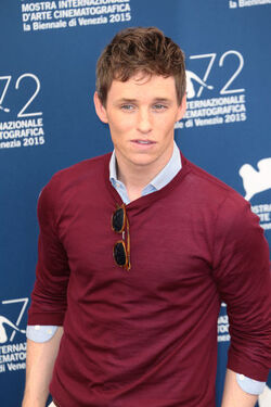 Actor Eddie Redmayne at the 72nd Venice Film Festival