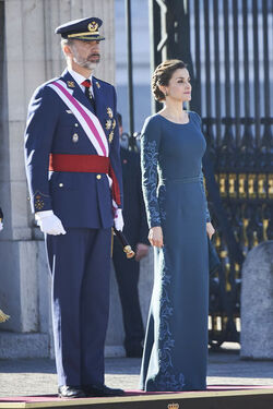Spanish Royals Celebrate New Year s Military Parade 2017