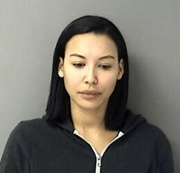 Actress Naya Rivera mugshot after being arrested for a Domestic Violence Incident