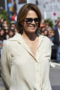 Sigourney Weaver arrives at the 64th San Sebastian Film Festival day 5