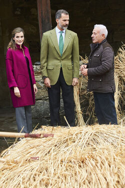 Spanish Royals Visit Los Oscos Region