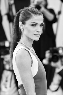 Model and actress Elisa Sednaoui at the 72nd Venice Film Festival