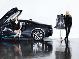 Fashion designers Felder Felder unveil sustainable carbon dress to celebrate their 10th Anniversary