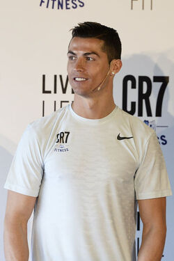 Cristiano Ronaldo presents CR7 Crunch Fitness in Madrid Cristiano Ronaldo presents CR7 Crunch Fitness in Madrid