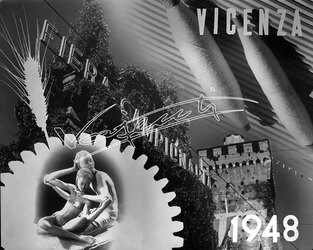 Fiera Campionaria di Vicenza 1948 Manifesto Fiera Campionaria di Vicenza 1948 Manifesto