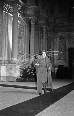 Fiera Campionaria di Vicenza 1949 Alta Moda al Teatro Olimpico