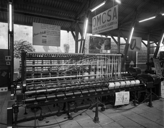 Fiera Campionaria di Vicenza 1949 Stand OMCSA Officine Meccaniche Cigardi s.a.
