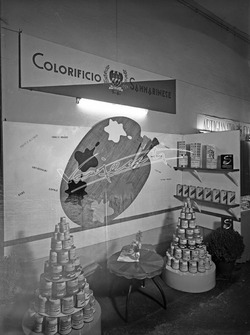 Fiera Campionaria di Vicenza 1949 Stand Colorificio Sammarinese