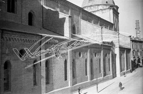 Cattedrale di Vicenza : Restauro 1945-1950. pellicola - negativo bianco e nero fto mm 60x90