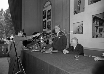 Fiera Campionaria di Vicenza 1953 Inaugurazione Fiera Campionaria di Vicenza 1953 Inaugurazione