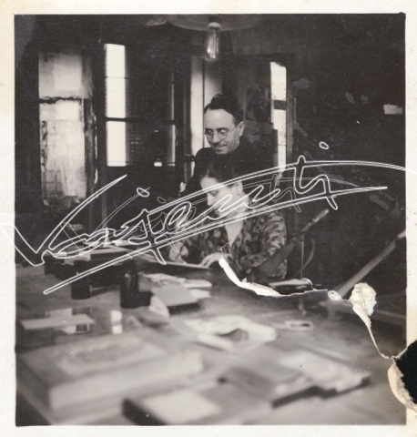 Vajenti - La storia. cartoncino fto 60x65 mm stampa fotografica bianconero