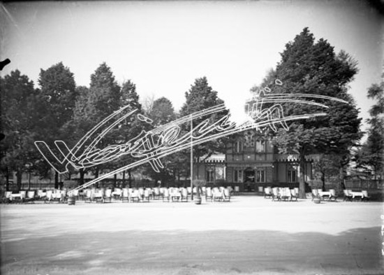 Châlet Piccioli. lastra di vetro - negativo bianco e nero fto mm 130x180