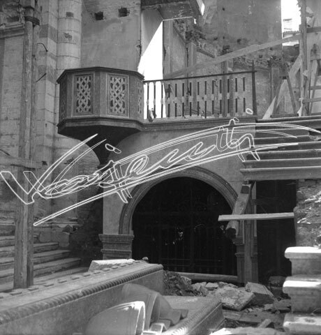 Cattedrale di Vicenza : Restauro 1945-1950. pellicola - negativo bianco e nero fto mm 60x60