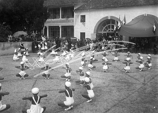 Casa del Sole. lastra di vetro - negativo bianco e nero fto mm 90x120