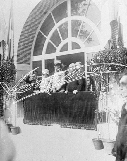 Casa del Sole. lastra di vetro - negativo bianco e nero fto mm 130x180